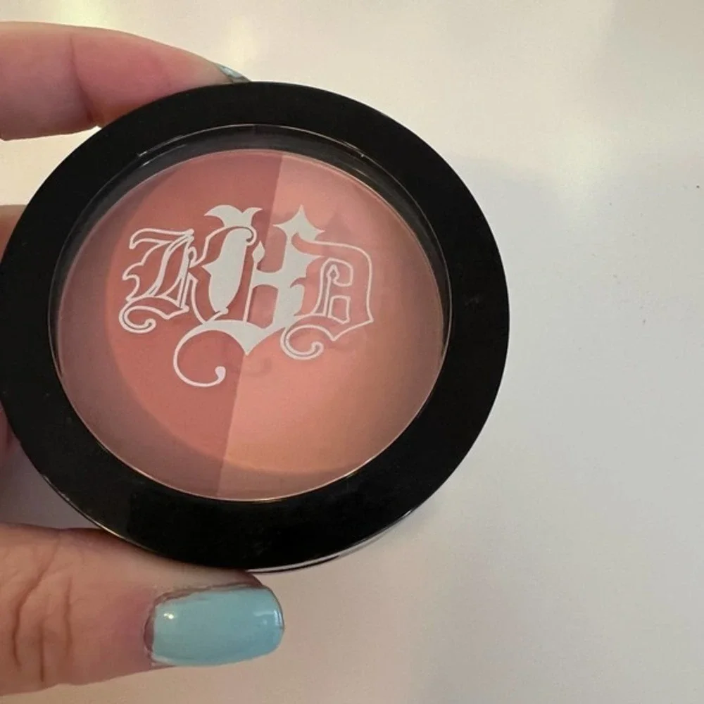 NEW Kat Von D KVD Shade & Light Two Tone Contur Blush Mickey & Mallory peach